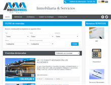 Tablet Screenshot of multiservicesmarmenor.com